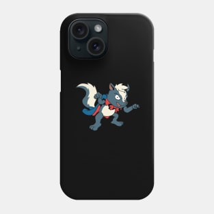 Monster animals - Vampire skunk Phone Case