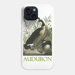 Canada Goose by John James Audubon Phone Case