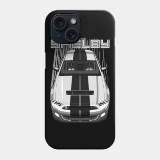 Shelby GT500 S197 - White & Black Phone Case