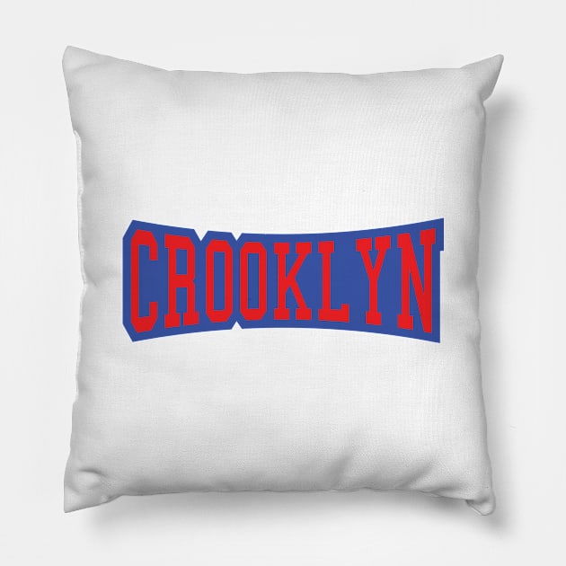 CROOKLYN Pillow by forgottentongues