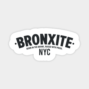 Bronxites Typography Tee – Embrace the Bronx Spirit Magnet