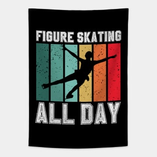 Figure Skating All Day Tapestry