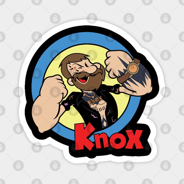 Knox Fists Magnet by Gimmickbydesign