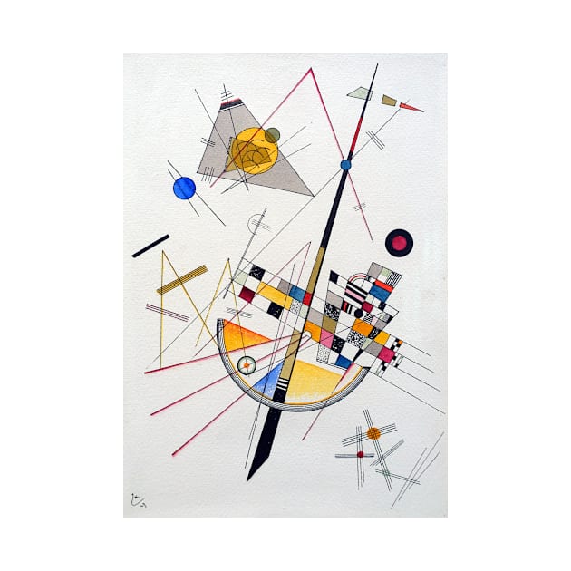 Wassily Kandinsky Delicate Tension by pdpress