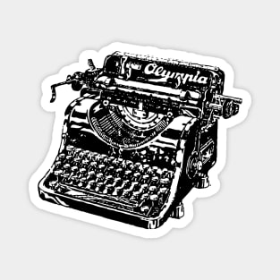 Old Typewriter Magnet