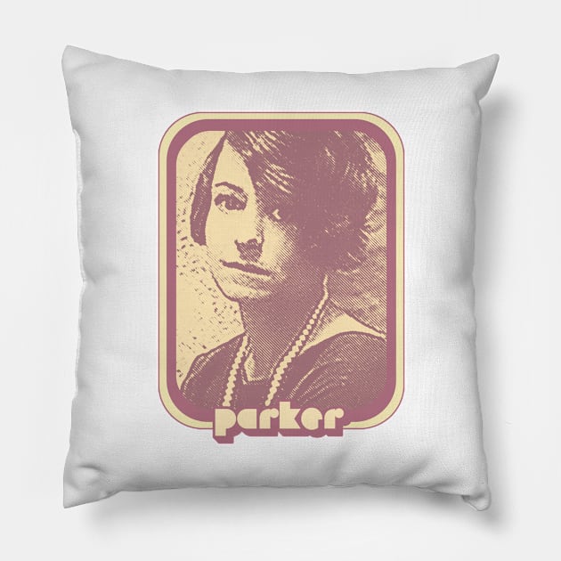 Dorothy Parker / / Retro Fan Art Design Pillow by DankFutura