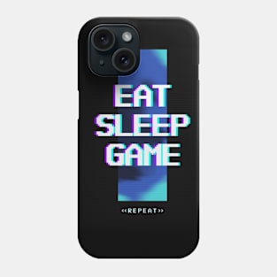 Eat Sleep Game Repeat Phone Case