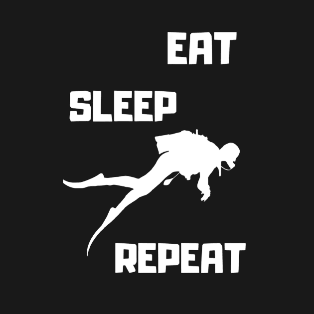 Eat Sleep Snorkeling Repeat by NotLikeOthers