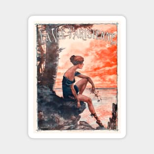 La Vie Parisienne, 1920s Magnet