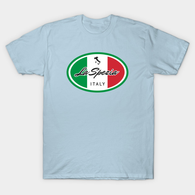 Discover La Spezia Italy Oval - La Spezia - T-Shirt