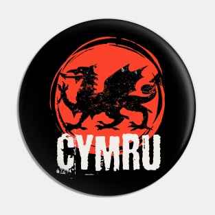 Cymru Welsh Dragon Pin