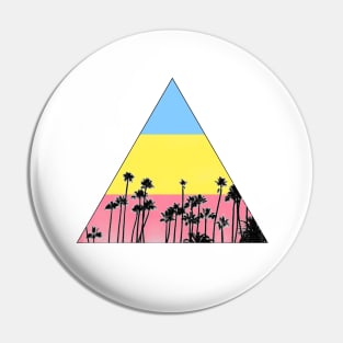 Pansexual Pride - Palm Trees Pin