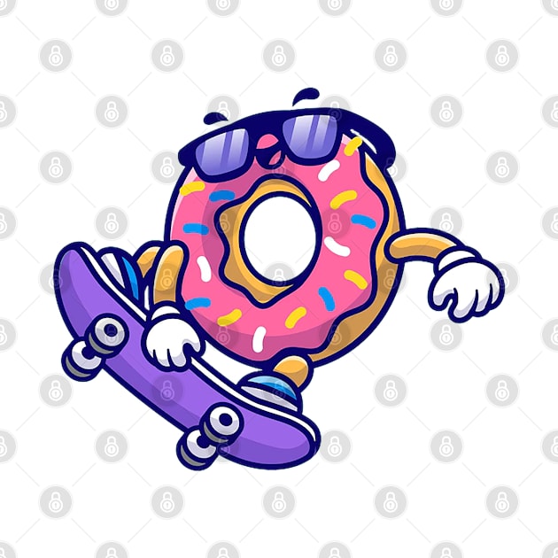 Cool Skateboarding Donut by Right-Fit27