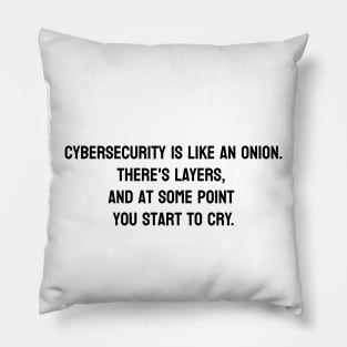 Cyber Security Specialist and Security Engineer Pillow