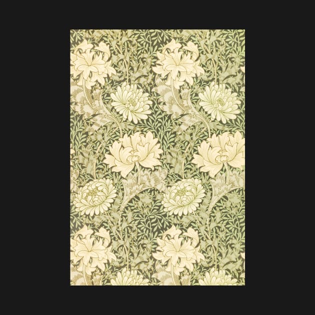 Chrysanthemum by William Morris by MasterpieceCafe