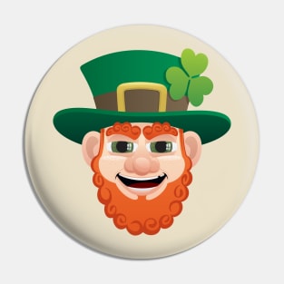 Leprechaun and Pot of Gold Pin