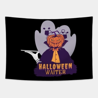 Spooky waiter Tapestry