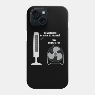 Heavy Metal Music Listener Funny Metal Fan Phone Case