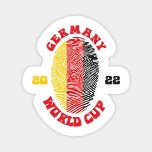 Germany World Cup 2022 Magnet