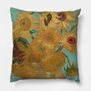 Sunflowers by Vincent van Gogh Pillow