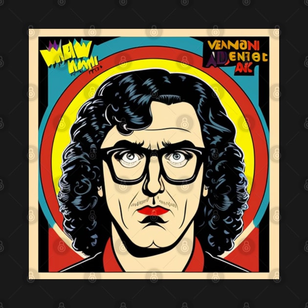 Yankovic Vintage Vinyl Album Cover Art by musicgeniusart