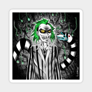 the beetlejuice in hell limbo madness Magnet