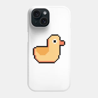 cute duck pixel art Phone Case