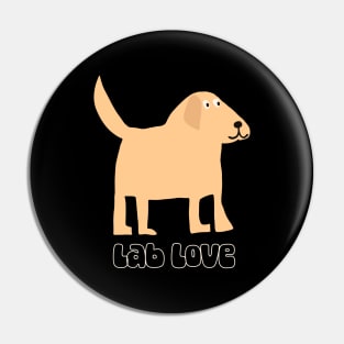 Lab love Pin