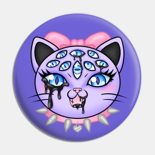 Spooky Kitty Pin