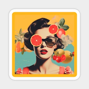 woman vintage Magnet