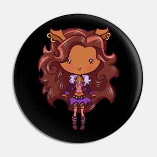 Werewolf Girl: Lil' CutiEs Pin