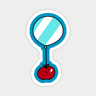 Balloon Apple Magnet