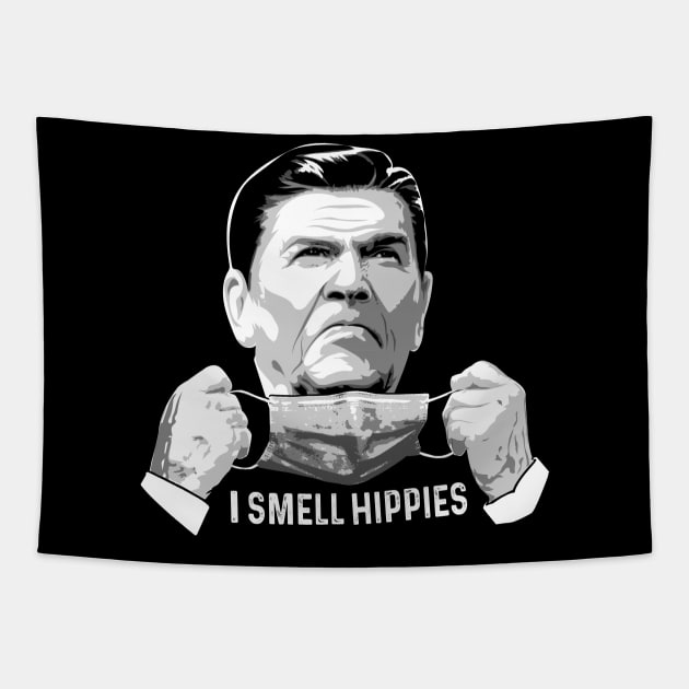 Funny I Smell Hippies Tapestry by Dailygrind