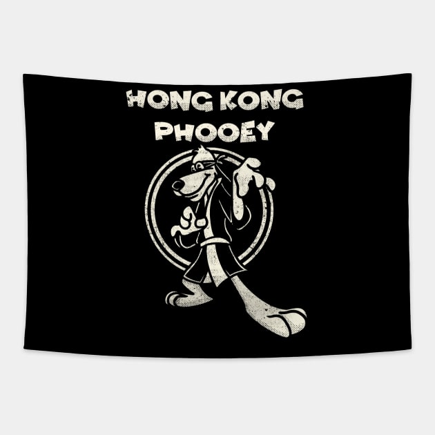 Retro Hong Kong Phoeey Tapestry by notajellyfan