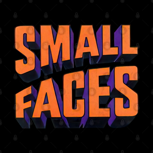 Small Faces / 60s Retro Fan Design by DankFutura