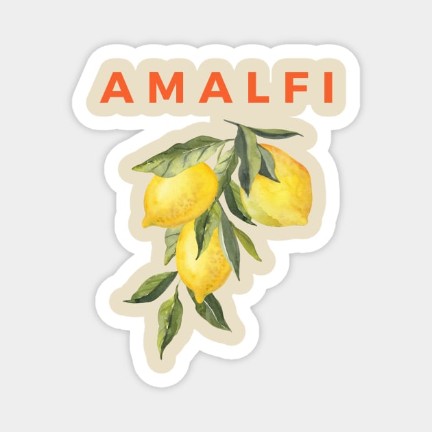 Amalfi Lemons Magnet by yourstruly