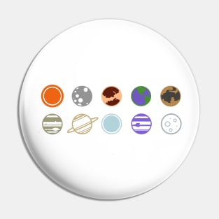 mimilist planets Pin