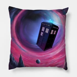 TARDIS Time Warp Pillow