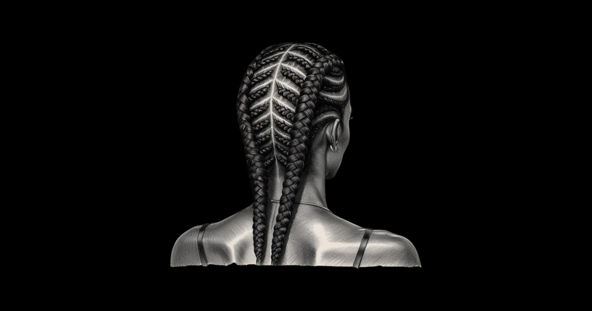 CORNROW LOVE - Cornrows - Sticker | TeePublic