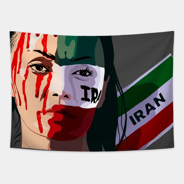 Iran Tapestry by Arnond