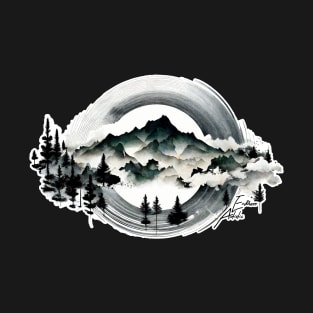 Mountains in Mist T-Shirt