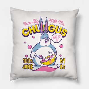 Big Chungus Cereal - Grow Big With Mr. Chungus | meme Pillow