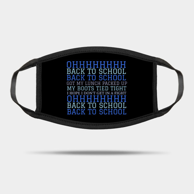 Happy Back To School Song Happy Gilmore Mask Teepublic