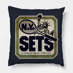 NY Sets Team Tennis Pillow