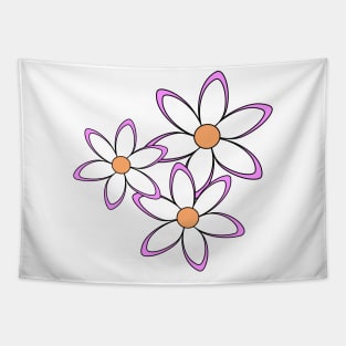 daisies blossoms bloom nature flower daisy Tapestry