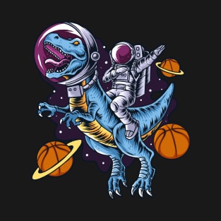 Basketball t-rex T-Shirt