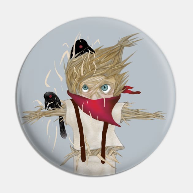 scarecrow Pin by Deeprootsbkk