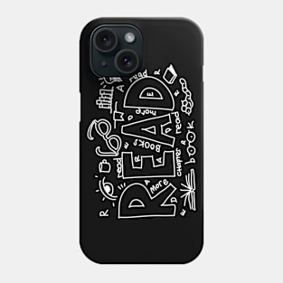 Read More Books Doodle Phone Case