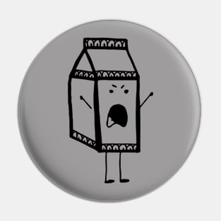 Angry Dairy Pin