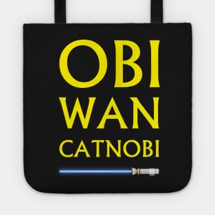 Obi Wan Catnobi Tote